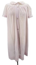 1960s Vintage Gossard Artemis Peignoir Size Large Sheer Robe Floral Nylon Purple