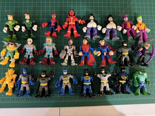 Lot of DC and Marvel imaginext figures