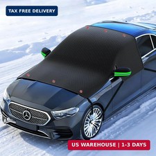 Large Car Windshield Cover for Ice and Snow - Automotive Windshield Snow Covers
