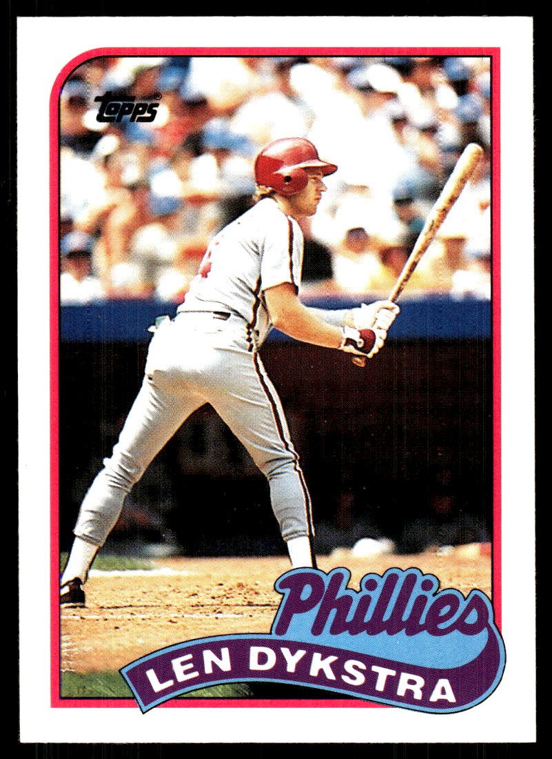 Len Dykstra 1989 Topps Traded #27T Phillies FREE SHIPPING StackedPacks
