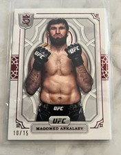 2024 Topps Royalty UFC Magomed Ankalaev Serial #78 Red /15 Base Set