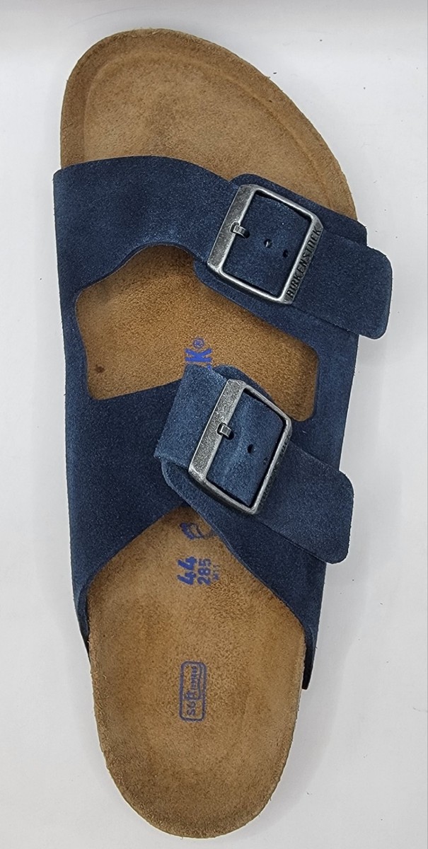 Birkenstock Arizona Bs  Leather Suede Moroccan Blue men’s size 45 Birkenstock Arizona Bs Leather Suede Moroccan Blue Regular  main image 2