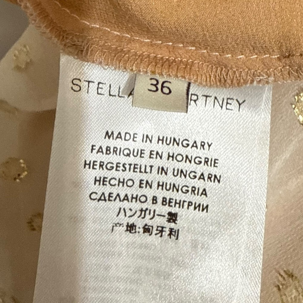 STELLA McCARTNEY Dot Pattern Knee-Length Sheer Sk… - image 7