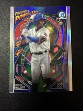 2024 Bowman Sebastian Walcott PP-20 Prospect Power-Up | Texas Rangers