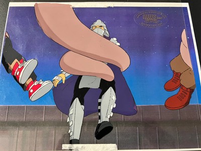 TMNT Teenage Mutant Ninja Turtles - Original Production Animation Cel Drawing