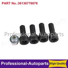 36136776076 Wheel Lock Locks Bolt Kit Fit For BMW F02 F07 F10 F12 F30 F32