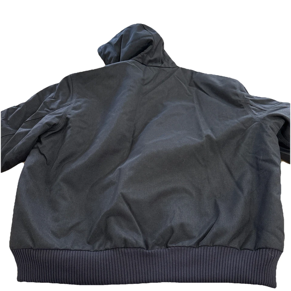 Chaqueta Carhartt Extremes J133 Arctic Active para hombre 4XL negra acolchada forrada abrigo negro Foto 3 de 4