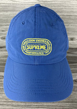 Supreme Precision 6-Panel Hat Pale Blue Yello...