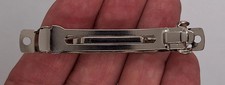 70mm 2.75 inch French Barrette Auto Lock Style Made in France Copy. Read Descrip