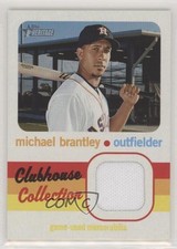 2020 Topps Heritage Clubhouse Collection Relics Michael Brantley #CCR-MBR 4l8