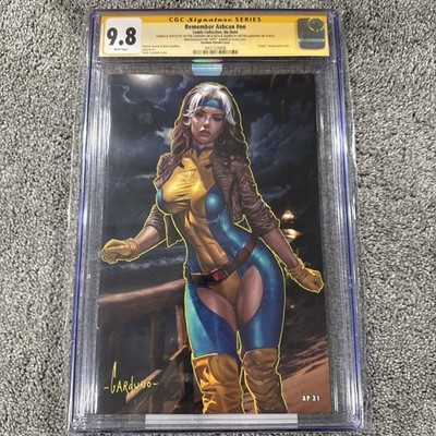 CGC SS 9.8 Victor Garduno Artbook - REMARK Rogue Southern Belle - AP Edition COA