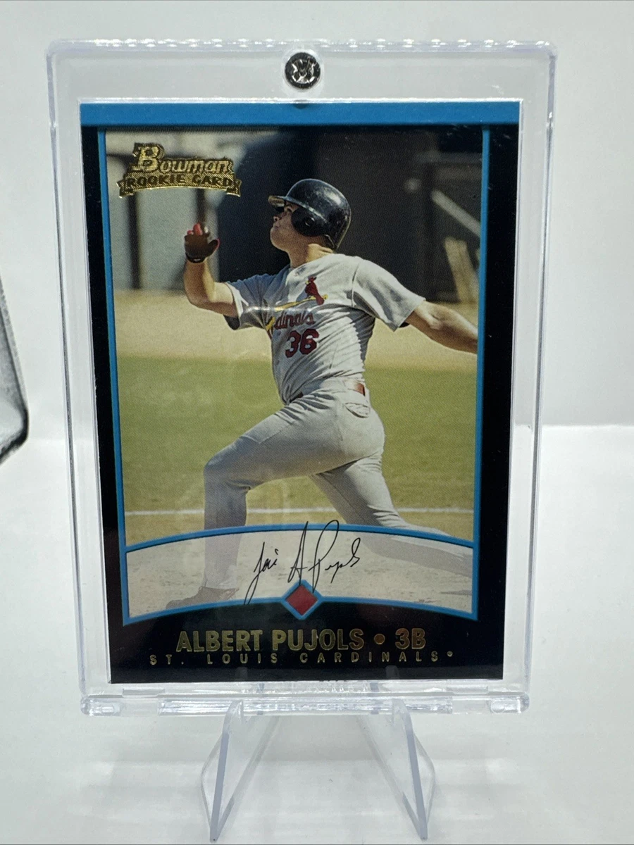 Bowman Albert Pujols Rookie Baseball Sports Trading Cards
