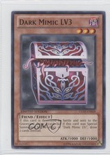 Dark Mimic LV3 YuGiOh Gold Series 5: Haunted Mine Limited Edition Box Collection