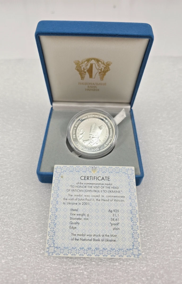 Moneda Conmemorativa 50 Peniques De La Guerra En Ucrania, Edición Limitada 200 Unidades, Acabado Proof, Beneficencia Cruz Roja