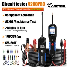 VDIAGTOOL V200PRO Electrical Probe Tester Power Circuit Breaker 12V/24V 30PIN