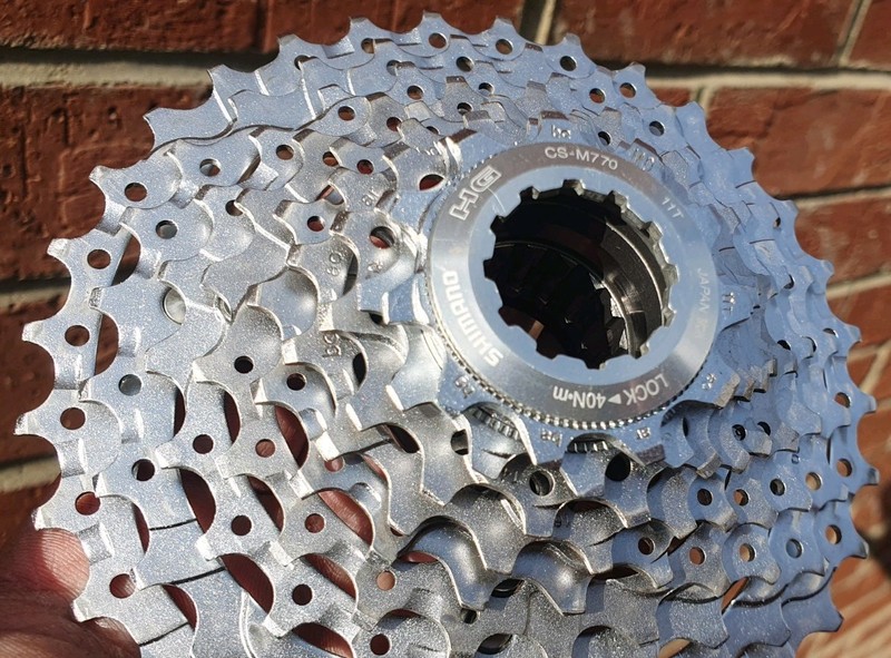 Shimano Deore XT 9 Speed Hyperglide Cassette CS-M770 11-32 *VvGC/NOSish!*