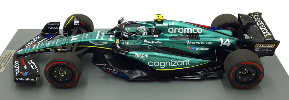 Spark 1/12 Scale 12S043 - Aston Martin AMR23 F1 7th British GP 2023 #14 Alonso - Image 3 of 4