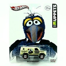 Hot Wheels 2013 Pop Culture - The Muppets Gonzo Baja Breaker - Tan w Real Riders