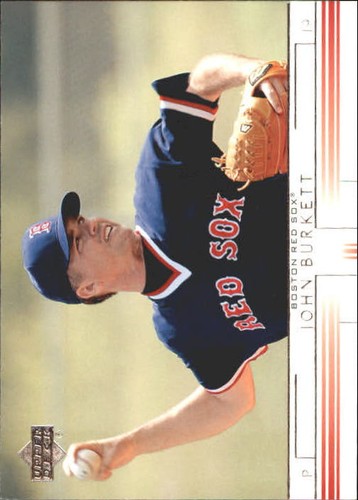 2002 Upper Deck John Burkett #599 card