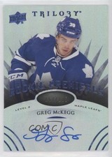 2014 Trilogy Level 2 Rookie Premieres Radiant Blue 157/225 Greg McKegg Auto 1a6