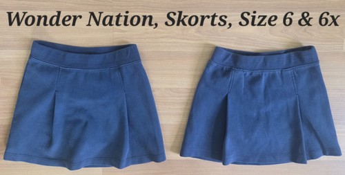 13-Piece, Size 6 & 6x Girls, Uniform Skorts, Shorts, Pants, & Layering Shirt Lot - Picture 3 of 11