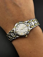 Concord Ladies Saratoga Watch Stainless Gold Watch 15.73.287