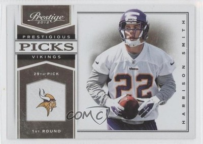 2012 Playoff Prestige Prestigious Picks Gold Harrison Smith #42 4k8