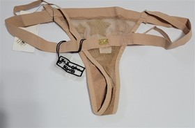 NWT SKIVVIES For Love & Lemons SM Constellation Thong Rose Gold 113717
