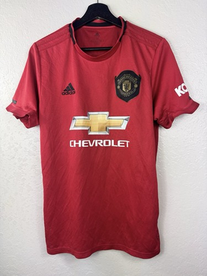 #ad MANCHESTER UNITED 2019 2020 HOME SHIRT FOOTBALL SOCCER ADIDAS ED7386 MENS SIZE M $46.00