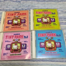 Sanrio Tiny Park Vol.1-4 PC Mac Compatible Character Game Set Vintage