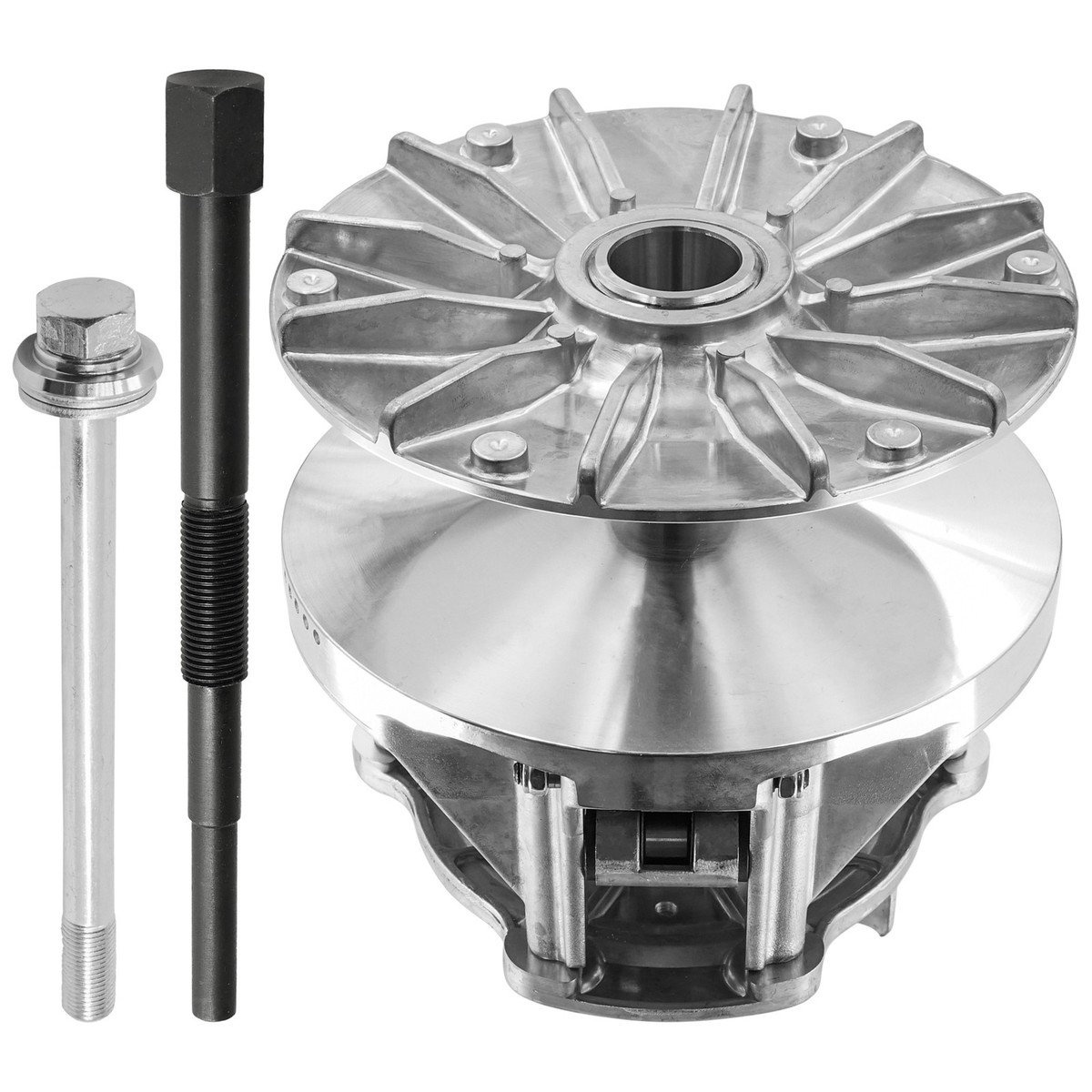 Caltric Primary Drive Clutch & Bolt For Kawasaki Mule 3010 KAF620