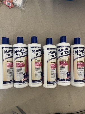 6 Mane 'n Tail Color Protect Rose water (2 Conditioner, 4 Shampoo)
