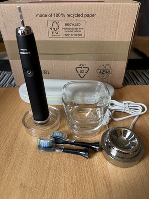 Philips Sonicare DiamondClean mit Ladeglas & Reiseladeetui & C3 Aufsteckbürsten.