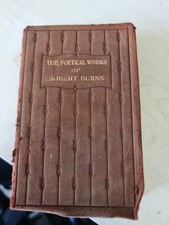 Robert Burns Poetical Works Notes Glossary Henry Frowde 1912 Oxford Ed