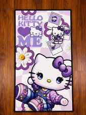 Hello Kitty Floor Mat Wall Art Room Decor