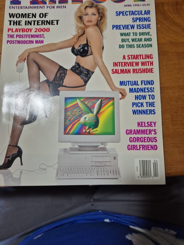 Playboy Magazine  April 1996