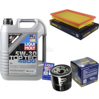 Inspektionspaket 5L Liqui Moly 5W-30 FüR Nissan Almera Tino 1.8 2.0 1.5 X-Trail
