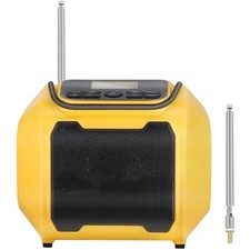DeWalt 20V Cordless AM/FM Radio Speaker Bluetooth, USB, SOS Alert-Tool Only