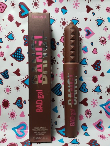 Benefit Cosmetics Badgal Bang Volumizing Mascara Rebel Brown New In Box