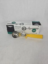 Vollrath Essentials Disher #20 Yellow – Stainless Steel, NSF Listed, Made in USA