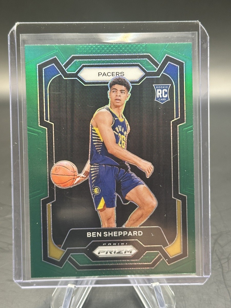 2023-24 Panini Prizm BEN SHEPPARD RC Green Prizm Pacers Rookie | eBay