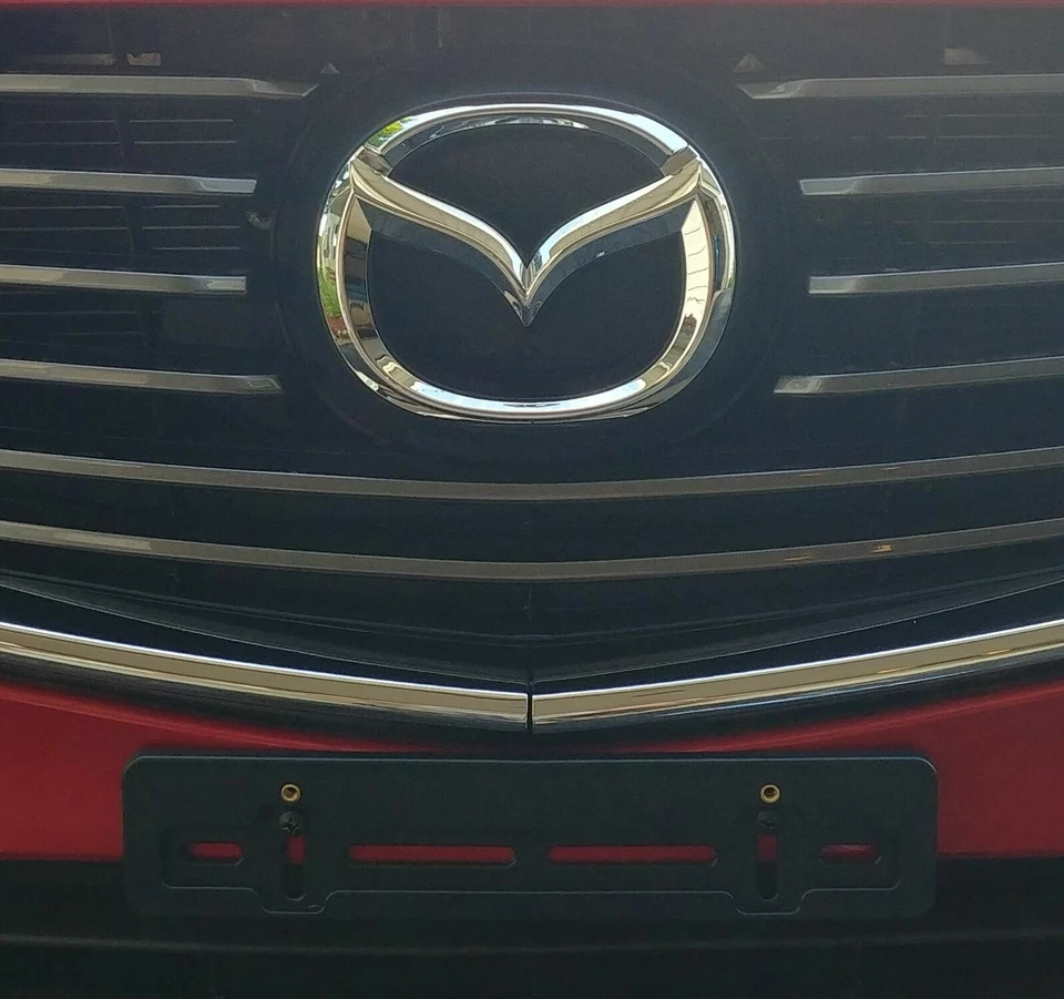 Kit de soporte de parachoques de montaje para placa de matrícula frontal para MAZDA nuevo Foto 3 de 4