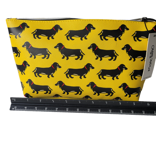 DACHSHUND New Health/Beauty/Travel Bag by Marc Tetro w ANIMAL-FREE 100% PVC - Picture 7 of 7
