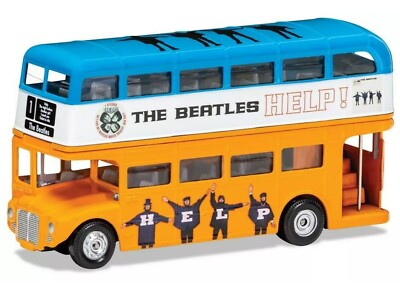 Beatles - HELP! London Double Decker Bus 1:64 Scale Die-Cast