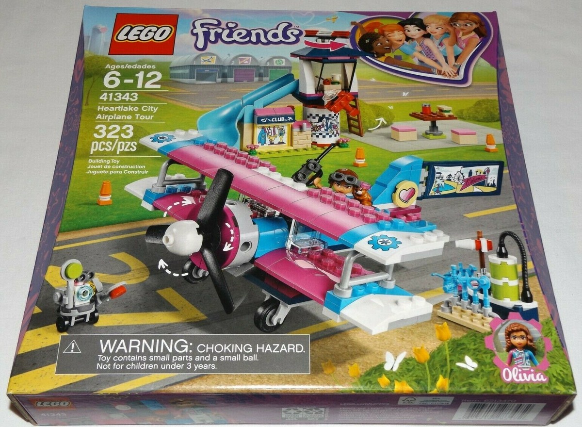 LEGO 41343 Friends Heartlake City Airplane Tour Olivia propeller