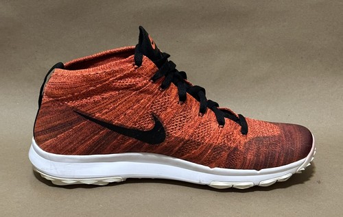 Zapatos para hombre Nike Flyknit Chukka de caña media carmesí talla 13 usados 819009-800 - Imagen 7 de 9