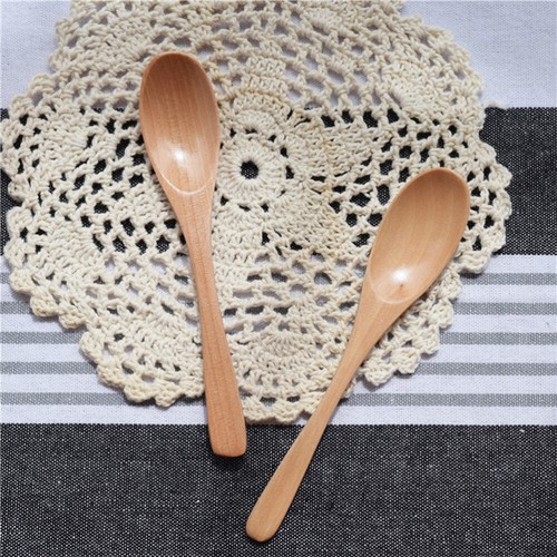 6 PIEZAS Preciosas cucharas para niños café cuchara de madera cucharas para niños cucharas de harina para niños - Imagen 5 de 12