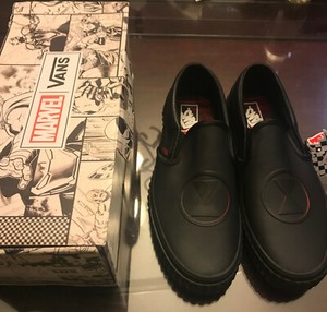 black widow vans