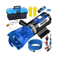 RV Macerator Pump 12V, 12GPM Self-Priming Macerator Pump for RV, RV Portable ...