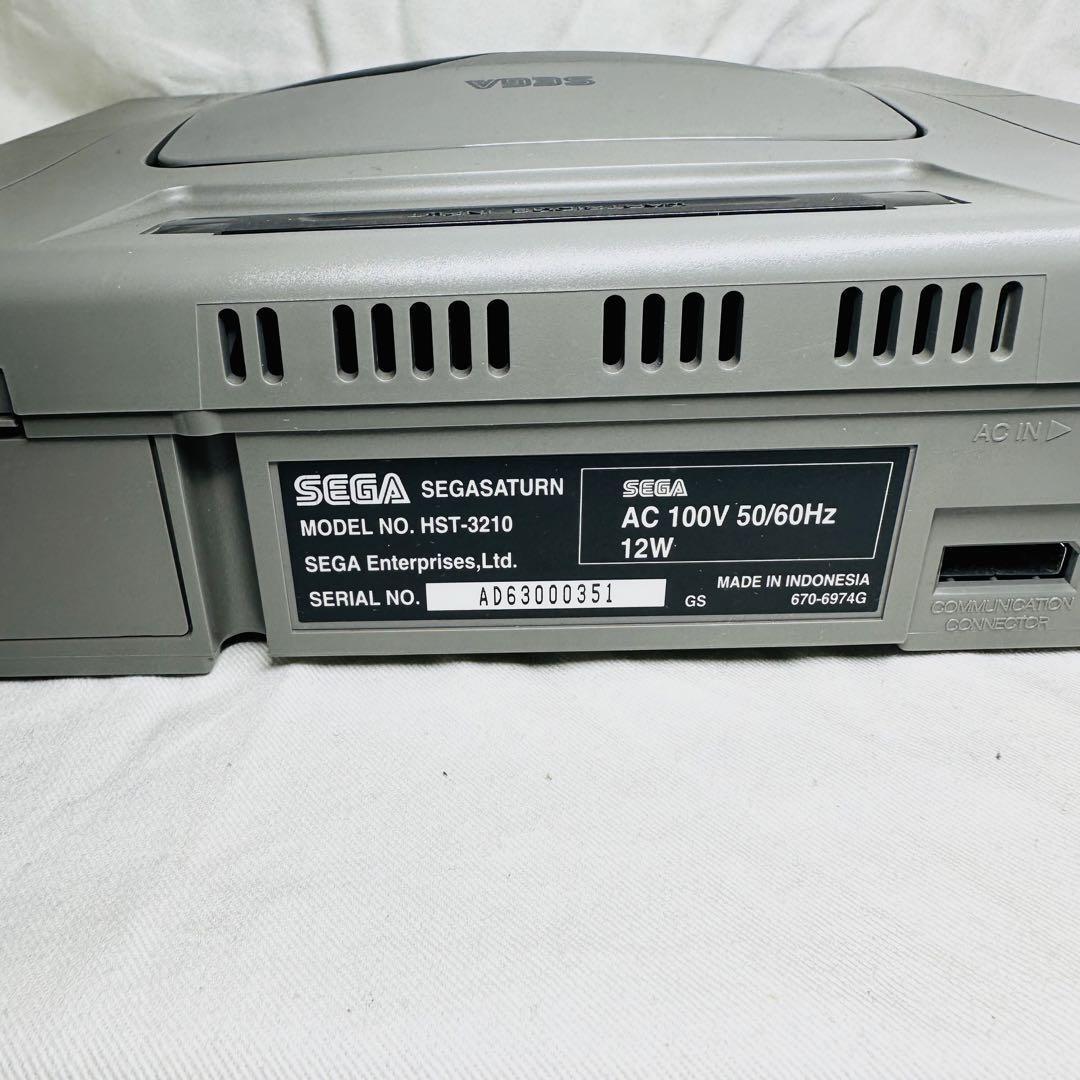 Sega Saturn Console Gray HST-0004 Japan Version Tested
